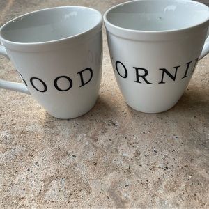 World market Good Morning mugs